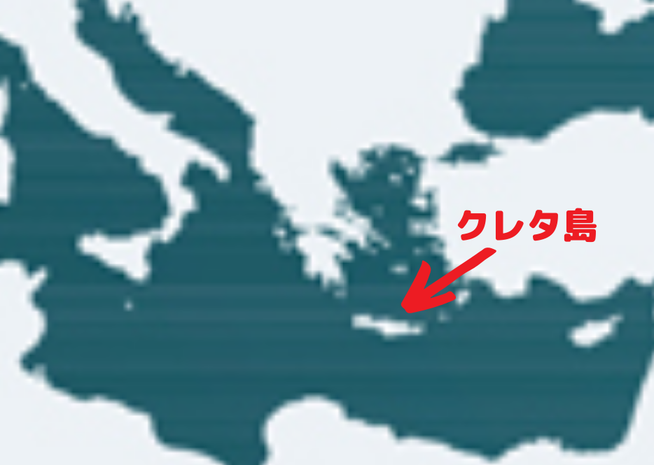 地中海の地図